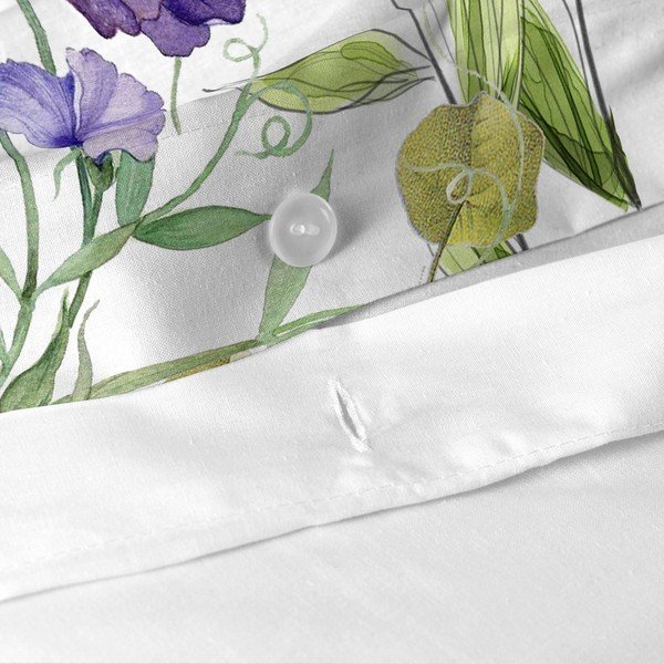 Bombažna odeja Happy Friday The Florist, 200 x 200 cm-image-3