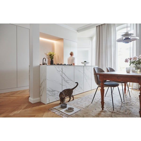 Porcelanasta posoda za počasno hranjenje za mačke ø 16 cm Piatto Nougat S – MiaCara-image-1