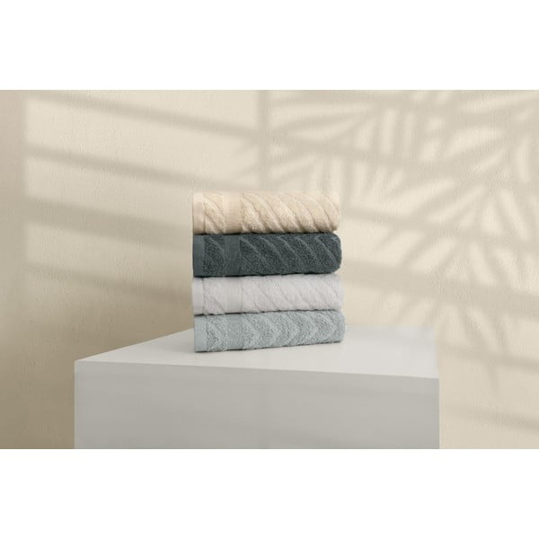 Rumene/sive frotirne bombažne brisače v kompletu 4 ks 50x90 cm – Foutastic-image-1