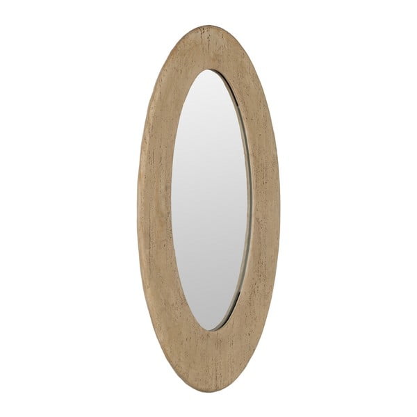 Stensko ogledalo s kamnitim okvirjem 60x120 cm Piedra – Ixia-image-3