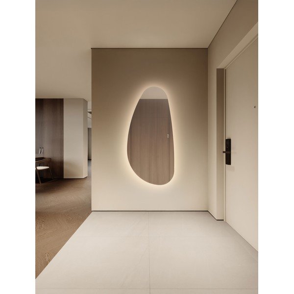 Stensko ogledalo z lučjo 3x140 cm Lorin – Nova Luce-image-1