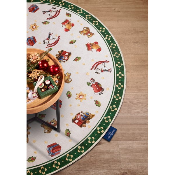 Zelena okrogla preproga z božičnim motivom ø 150 cm Green Christmas – Villeroy&Boch-image-3