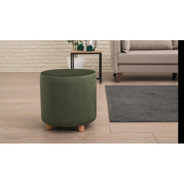 Temno zelen tabure Begon – Balcab Home-image-2