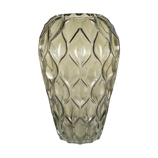 Zelena steklena ročno izdelana vaza – House Nordic