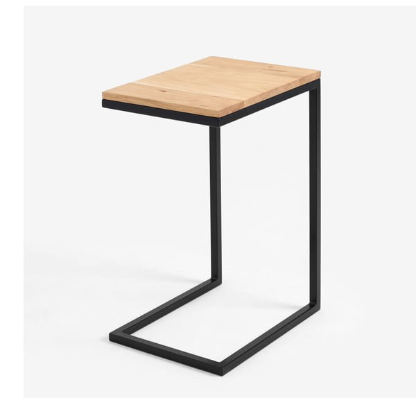 Stranska mizica s črno konstrukcijo CustomForm Lupe-image-1