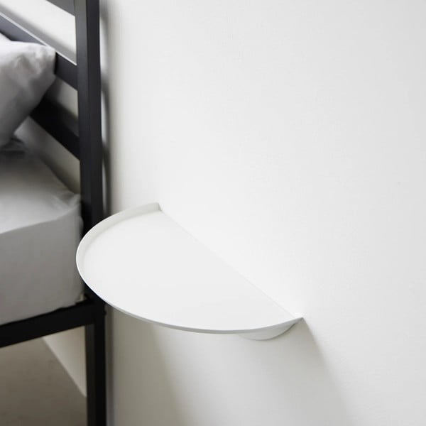 Bela kovinska polica 40 cm Tower – YAMAZAKI-image-2