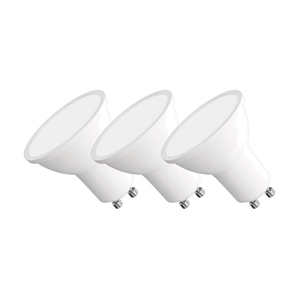 Nevtralne LED žarnice v kompletu 3 ks z žarnico GU10, 7 W – EMOS-image-2