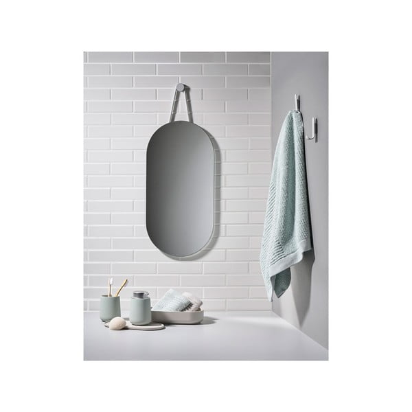 Sivo stensko ogledalo Zone A-series, 30 x 60 cm-image-1
