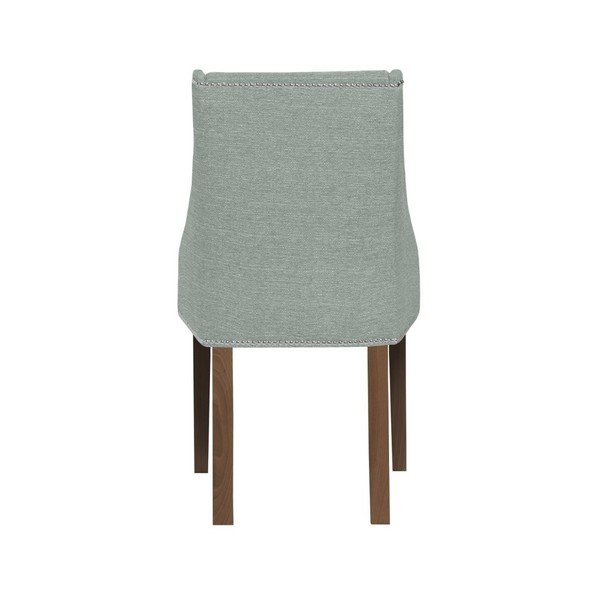 Mint zeleni stol s temno rjavimi bukovimi nogami Ted Lapidus Maison Patchouli-image-4