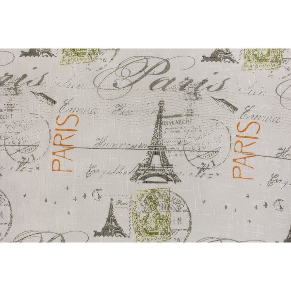 Bela/siva prosojna zavesa 140x245 cm Tour – Mendola Fabrics-image-4