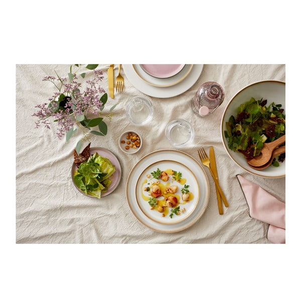 Rožnata bombažna kuhinjska brisača Södahl Organic, 80 x 55 cm-image-2