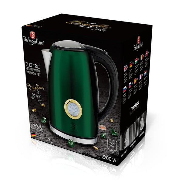 Zeleni grelnik vode 1,7 l Emerald Collection - BerlingerHaus-image-2