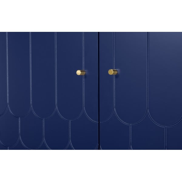 Temno modra garderobna omara Woodman Lia-image-1