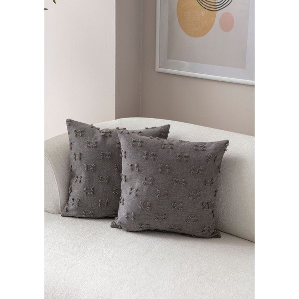 Prevleke za blazino v kompletu 2 ks 43x43 cm Tuffet – Mioli Decor-image-1