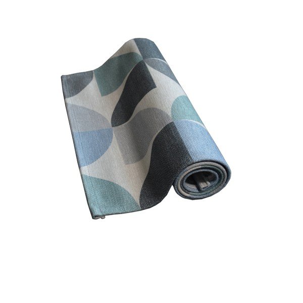 Floorita Seventy modro-siva preproga, 60 x 140 cm-image-3