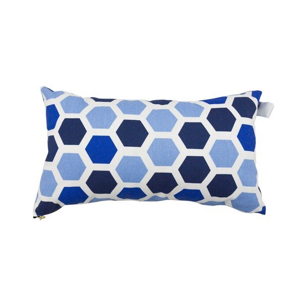 Komplet 2 blazin s polnilom Karup Deco Cushion Ocean Geometry/Navy, 45 x 25 cm-image-1