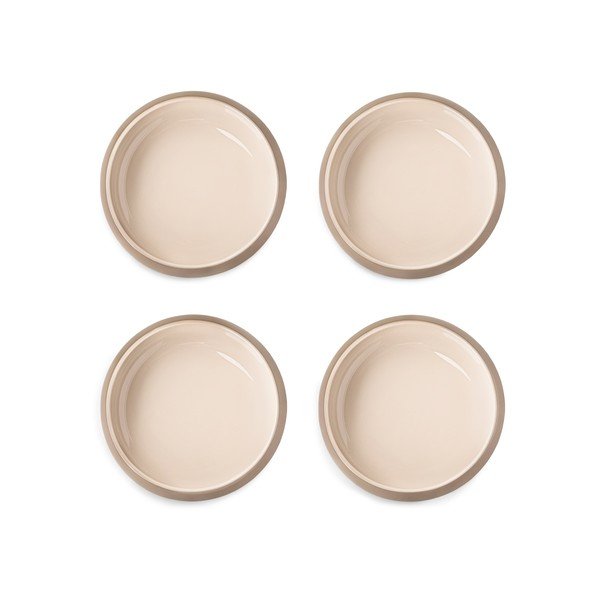 Bež skledice v kompletu 4 ks iz kamenine 600 ml Terra Luma – Bonami Selection-image-3