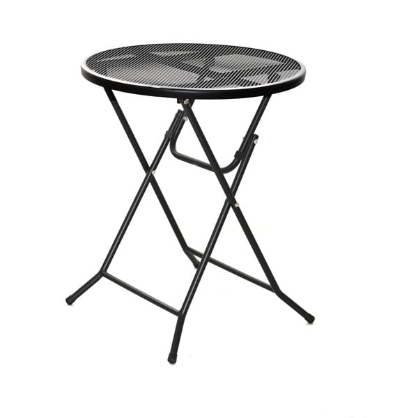 Kovinska okrogla vrtna jedilna miza ø 60 cm - Rojaplast-image-1