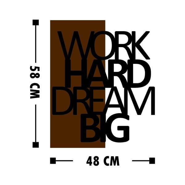 Stenska dekoracija Wallity Dream Big-image-4