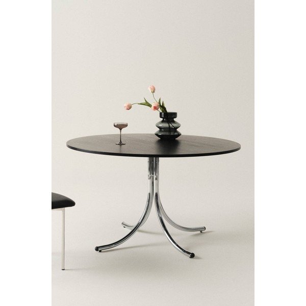 Kovinska okrogla jedilna miza ø 130 cm Chipley – Jotex-image-2
