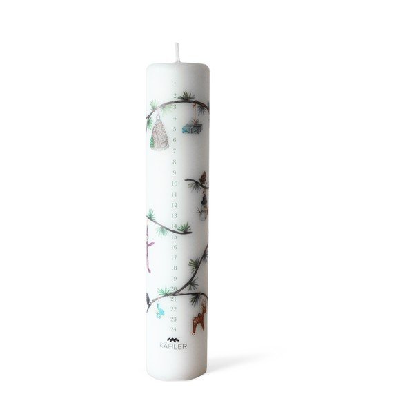 Sveča z božičnim motivom čas gorenja 56 h Hammershøi – Kähler Design