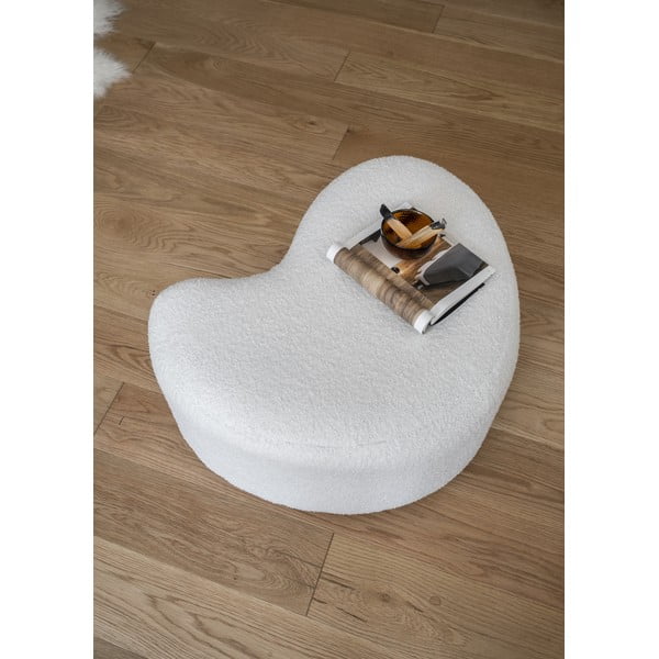 Bel tabure iz tkanine bouclé Miuf – Miuform-image-3