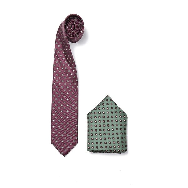 Komplet kravate in robčka Ferruccio Laconi 3