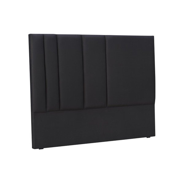 Črna vzglavna deska Mazzini Sofas Dahlia, 120 x 140 cm-image-1