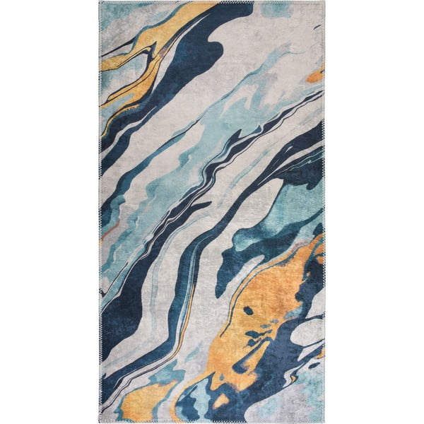 Rumena/modra pralna preproga 80x150 cm Colors of Joy – Vitaus