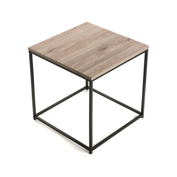 Garnitura 2 mizic v dekorju iz hrastovega lesa Versa Meno-image-1