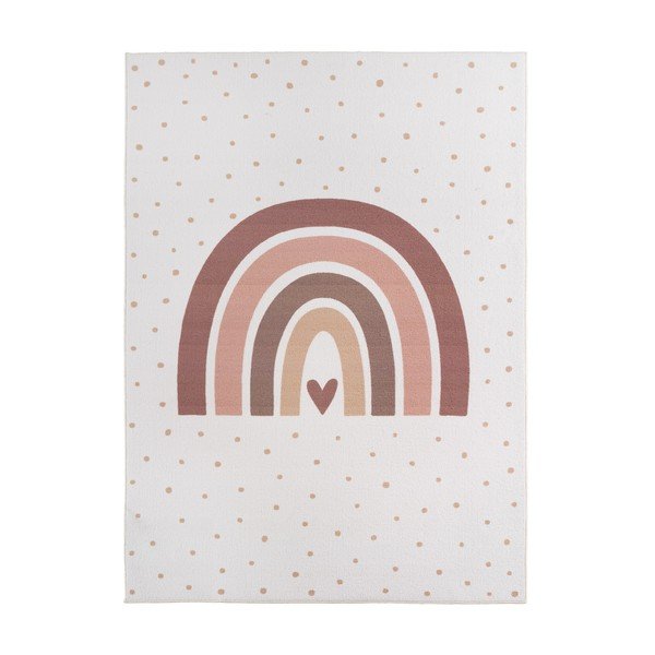 Kremno bela pralna otroška preproga 160x230 cm Coco 1132 – Ayyildiz Carpets