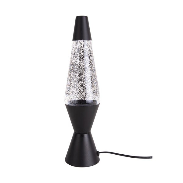 Črna namizna svetilka Leitmotiv Glitter