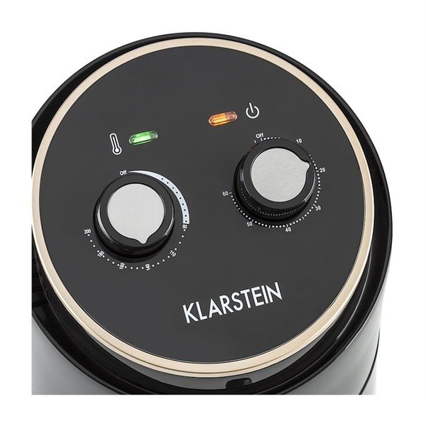 Črna friteza na vroč zrak Klarstein Wel Air Fryer-image-1