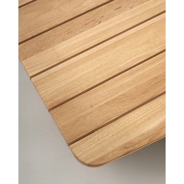 Vrtna miza iz tikovine 70x140 cm Tirant - Kave Home-image-3