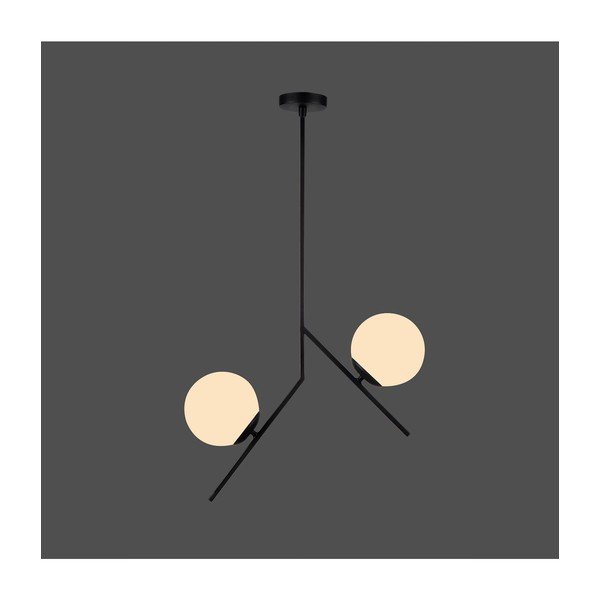 Črna viseča svetilka Squid Lighting Diagonal, višina 74 cm-image-1