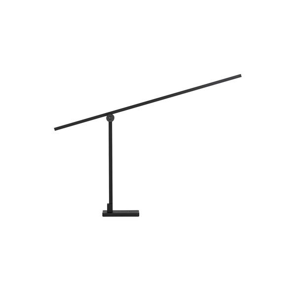 Mat črna kovinska LED namizna svetilka z upogljivo konstrukcijo/zatemnitvena (višina 47 cm) Tenso – Nova Luce