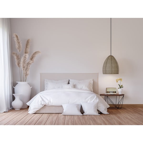 Bež oblazinjeno vzglavje 160x100 cm Edmond – Really Nice Things-image-3