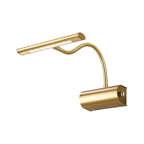 Medeninasta LED stenska svetilka z upogljivo konstrukcijo/zatemnitvena Curtis – Trio