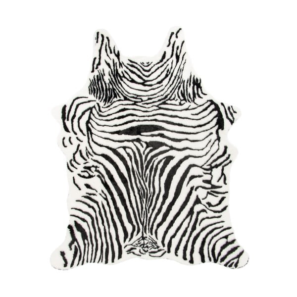 Preproga iz umetnega krzna Tiseco Home Studio Zebra, 160 x 210 cm
