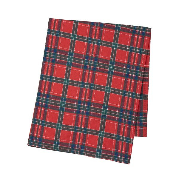 Bombažen namizni prt z božičnim motivom 178x137 cm Christmas Tartan Check – Catherine Lansfield