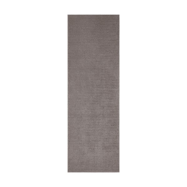 Temno siv tekač Mint Rugs Supersoft, 80 x 250 cm