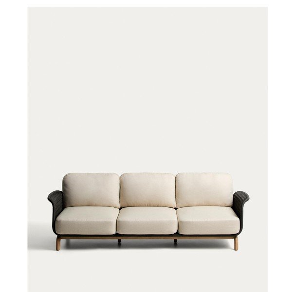 Siv/bež oblazinjen vrtni kavč Alipa – Kave Home-image-4