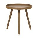 Okrogla stranska mizica ø 41 cm Sasha – WOOOD