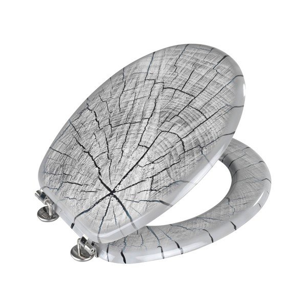 Deska za WC školjko Wenko Wood, 42,5 x 37 cm-image-1