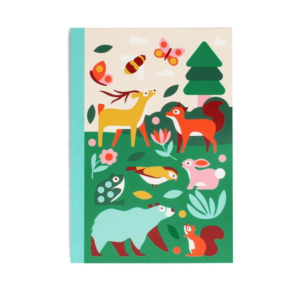 A5 zvezek 60 str. Woodland – Rex London