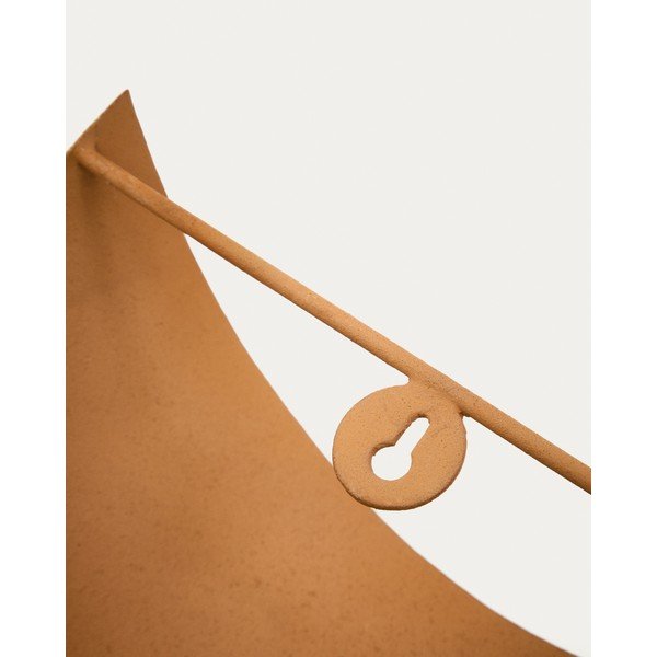 Stenska svetilka z vtikačem v barvi terakote Nibla – Kave Home-image-3