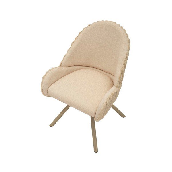 Kremno beli oblazinjeni jedilni stoli v kompletu z nasloni za roke 2 ks Stockholm – Mauro Ferretti-image-3