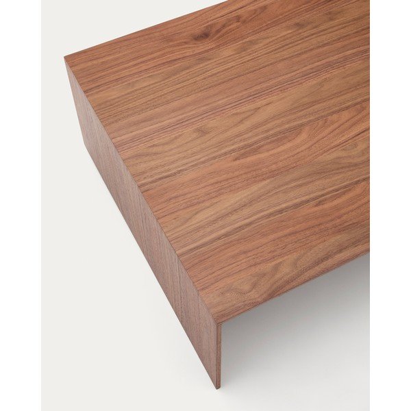 Mizica v orehovem dekorju v temni naravni barvi 70x140 cm Litto – Kave Home-image-4