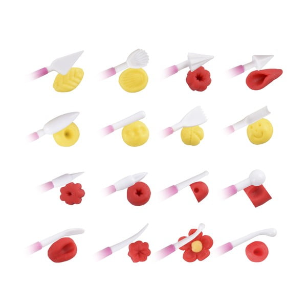 Orodje za oblikovanje sladkorne mase število nastavkov 16 ks – Orion-image-1