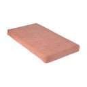 Svetlo rožnat komplet mehkih igral iz rebrastega žameta 75x41x7 cm Bloque Montessori – Little Nice Things